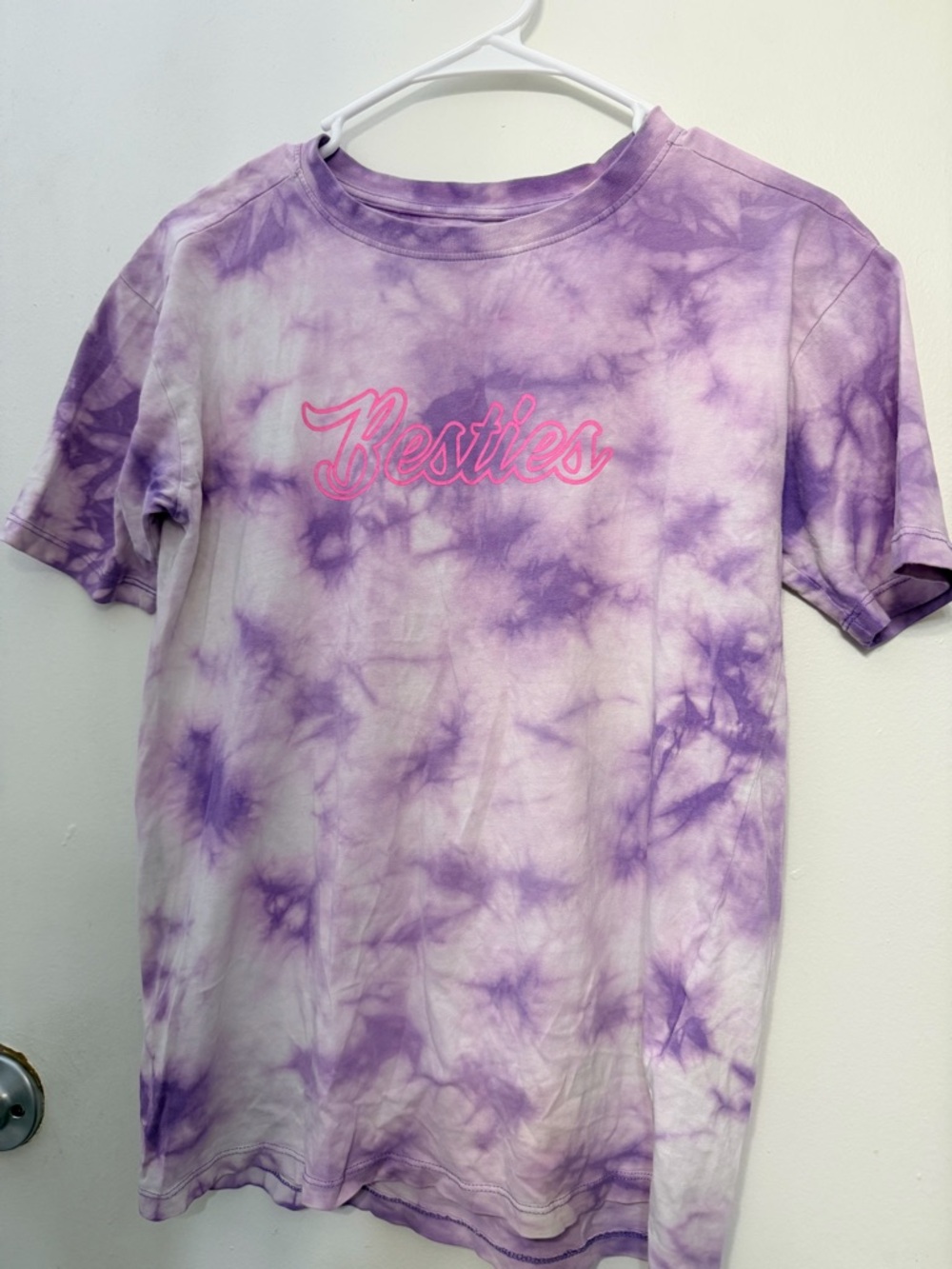 Besties Tie-Dye Tee for Kids - Purple